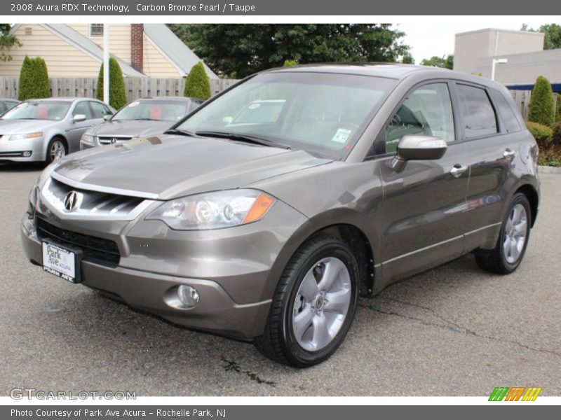 Carbon Bronze Pearl / Taupe 2008 Acura RDX Technology
