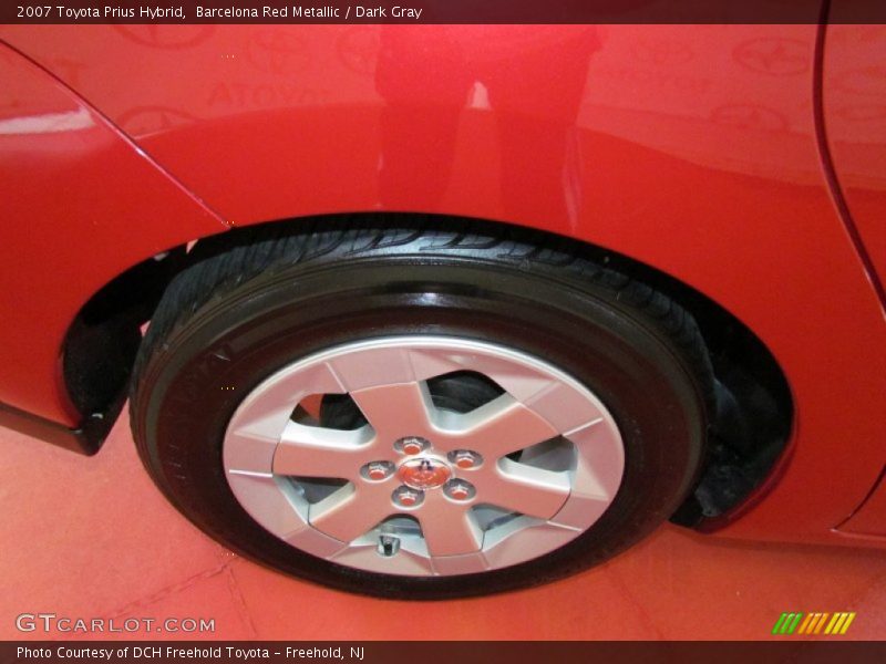 Barcelona Red Metallic / Dark Gray 2007 Toyota Prius Hybrid