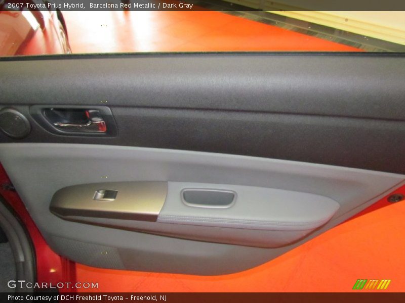 Barcelona Red Metallic / Dark Gray 2007 Toyota Prius Hybrid