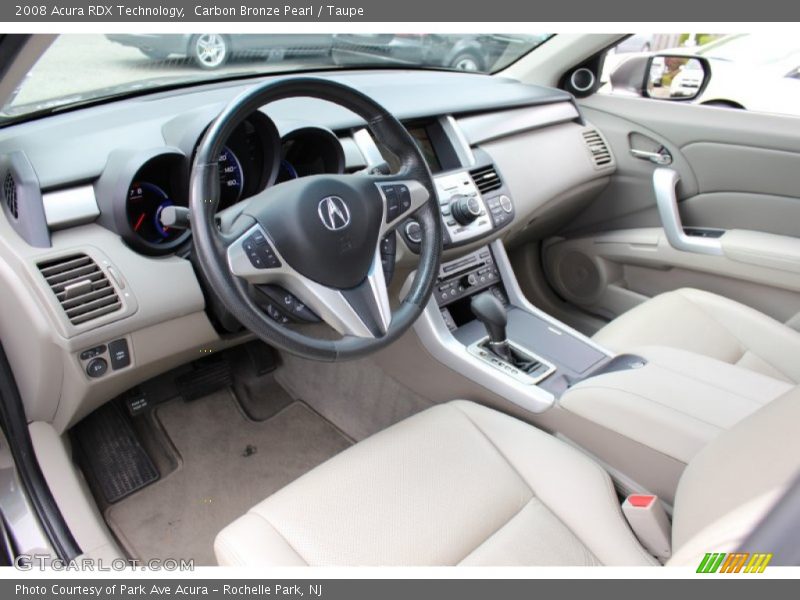 Carbon Bronze Pearl / Taupe 2008 Acura RDX Technology
