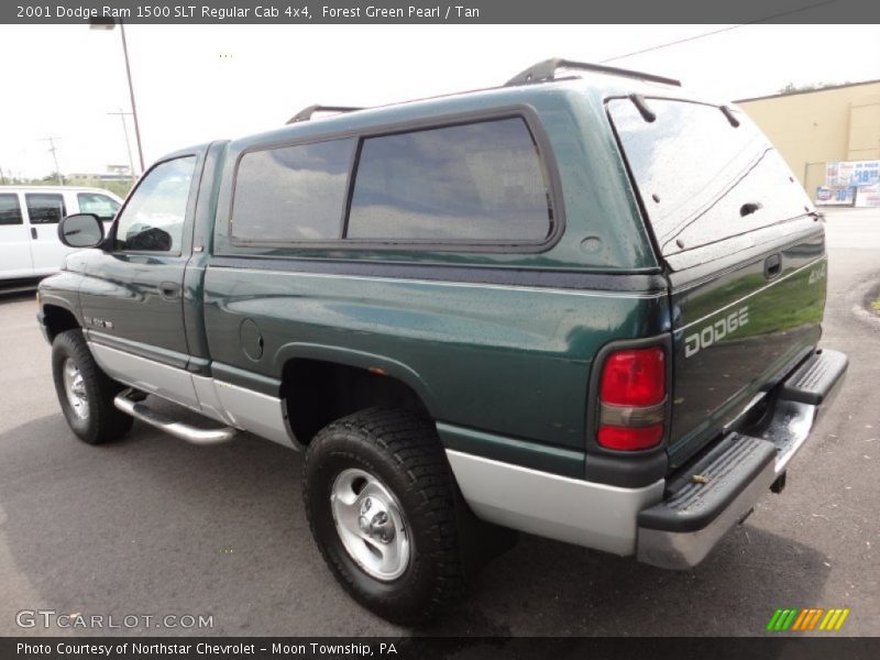 Forest Green Pearl / Tan 2001 Dodge Ram 1500 SLT Regular Cab 4x4