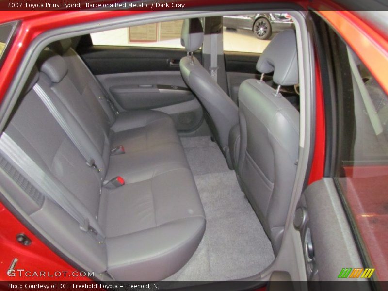 Barcelona Red Metallic / Dark Gray 2007 Toyota Prius Hybrid