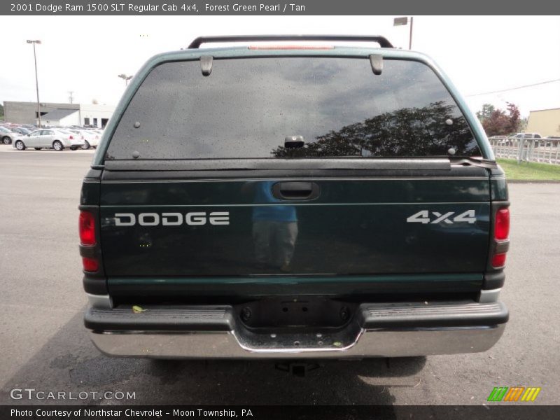 Forest Green Pearl / Tan 2001 Dodge Ram 1500 SLT Regular Cab 4x4