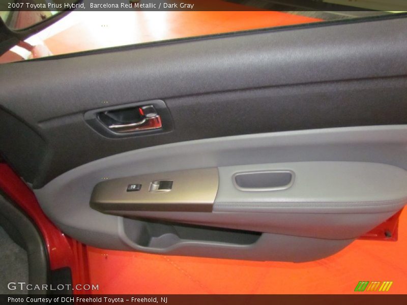 Barcelona Red Metallic / Dark Gray 2007 Toyota Prius Hybrid