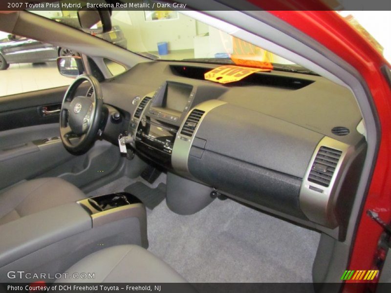 Barcelona Red Metallic / Dark Gray 2007 Toyota Prius Hybrid