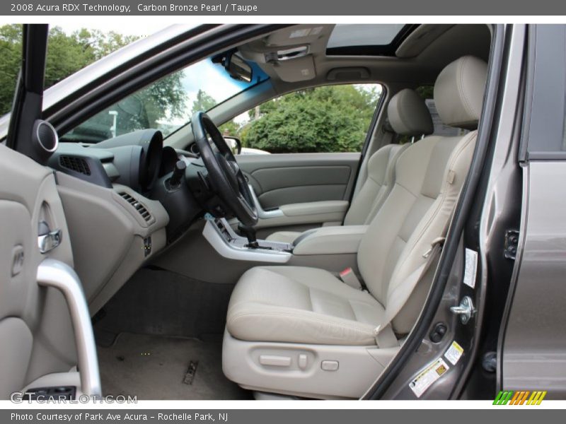 Carbon Bronze Pearl / Taupe 2008 Acura RDX Technology