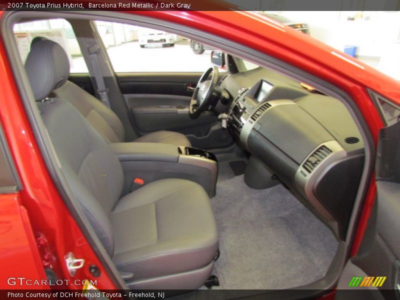 Barcelona Red Metallic / Dark Gray 2007 Toyota Prius Hybrid