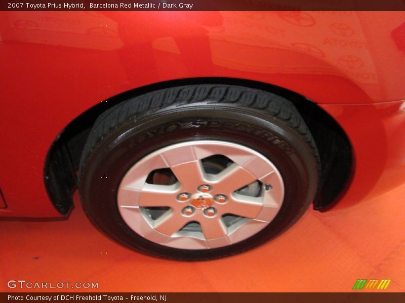Barcelona Red Metallic / Dark Gray 2007 Toyota Prius Hybrid