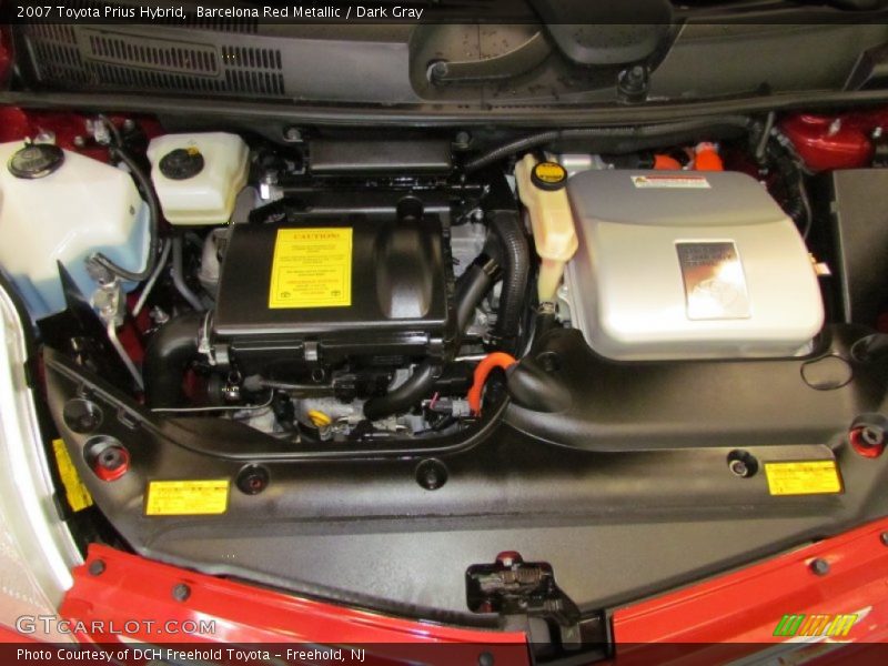 Barcelona Red Metallic / Dark Gray 2007 Toyota Prius Hybrid