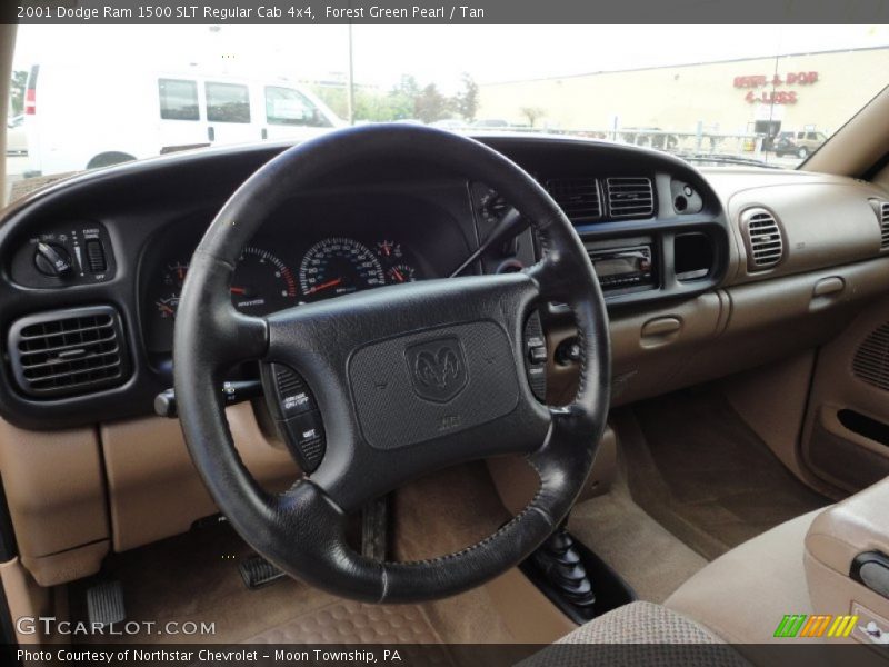 Dashboard of 2001 Ram 1500 SLT Regular Cab 4x4