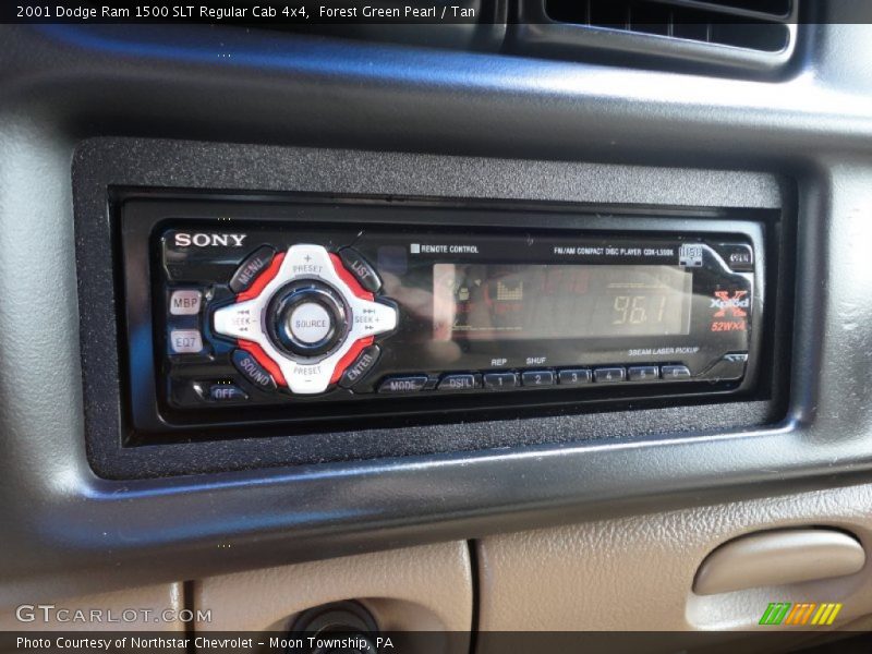 Audio System of 2001 Ram 1500 SLT Regular Cab 4x4