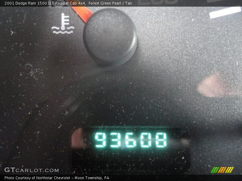 Forest Green Pearl / Tan 2001 Dodge Ram 1500 SLT Regular Cab 4x4