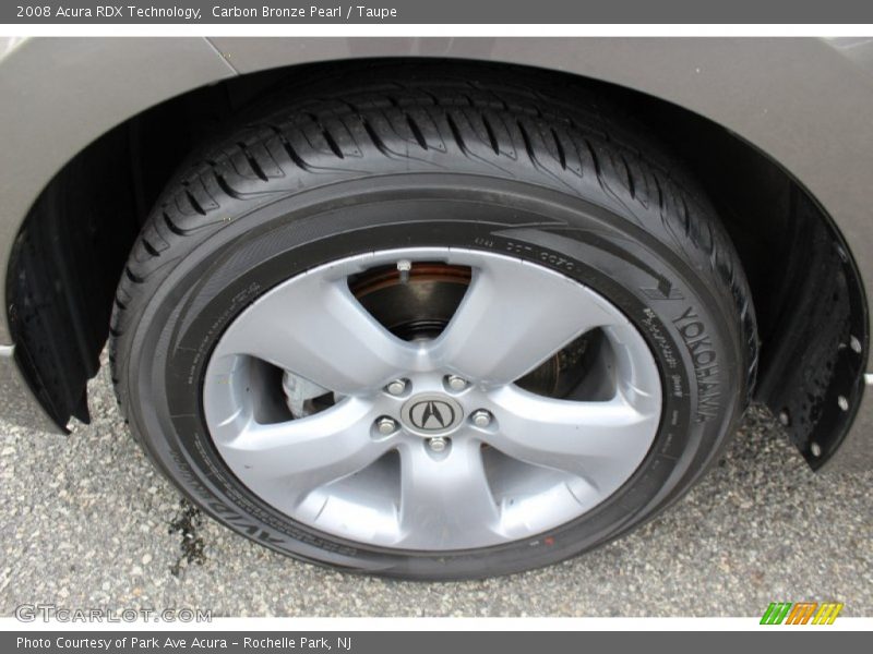 Carbon Bronze Pearl / Taupe 2008 Acura RDX Technology