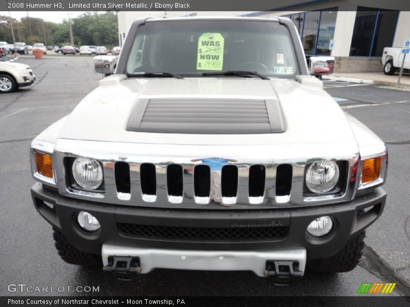 Limited Ultra Silver Metallic / Ebony Black 2008 Hummer H3
