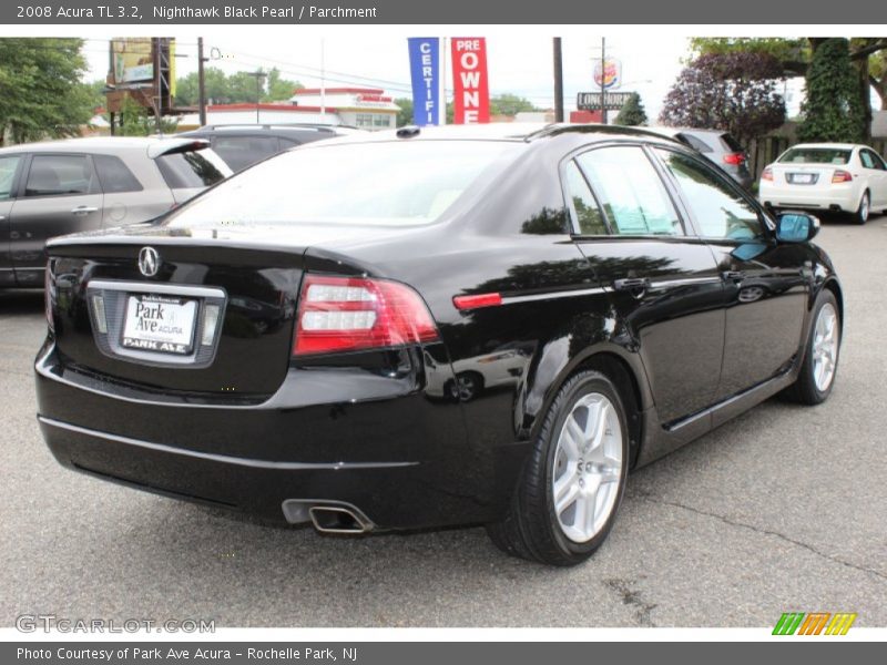 Nighthawk Black Pearl / Parchment 2008 Acura TL 3.2