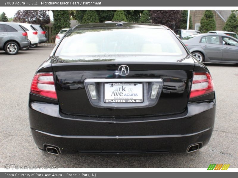 Nighthawk Black Pearl / Parchment 2008 Acura TL 3.2