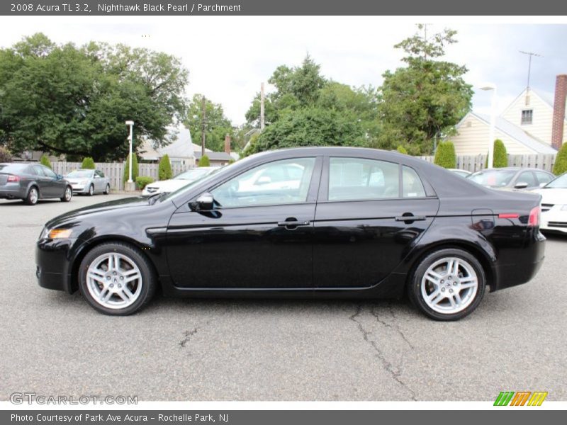 Nighthawk Black Pearl / Parchment 2008 Acura TL 3.2