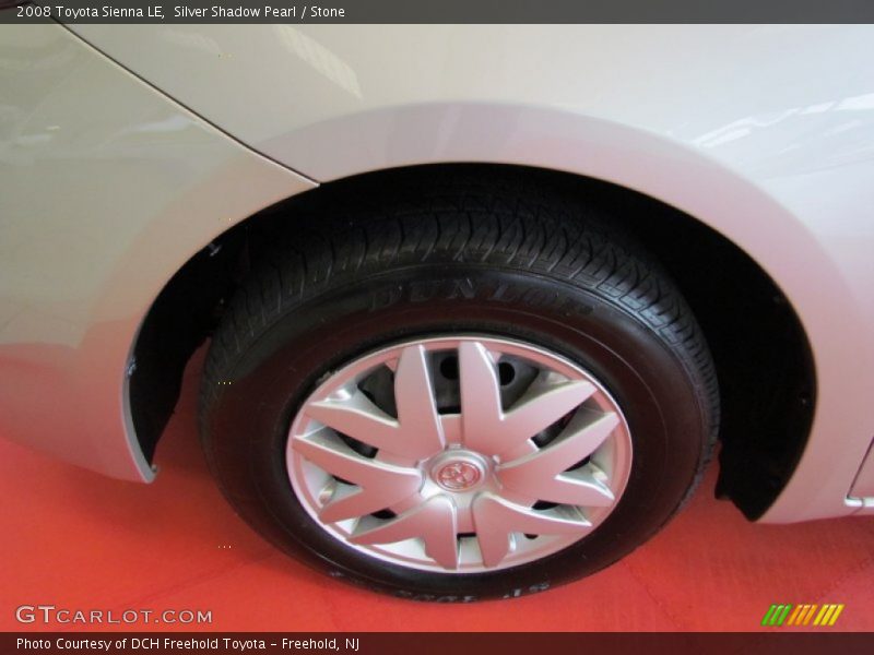 Silver Shadow Pearl / Stone 2008 Toyota Sienna LE