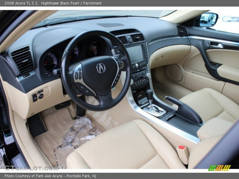 Nighthawk Black Pearl / Parchment 2008 Acura TL 3.2