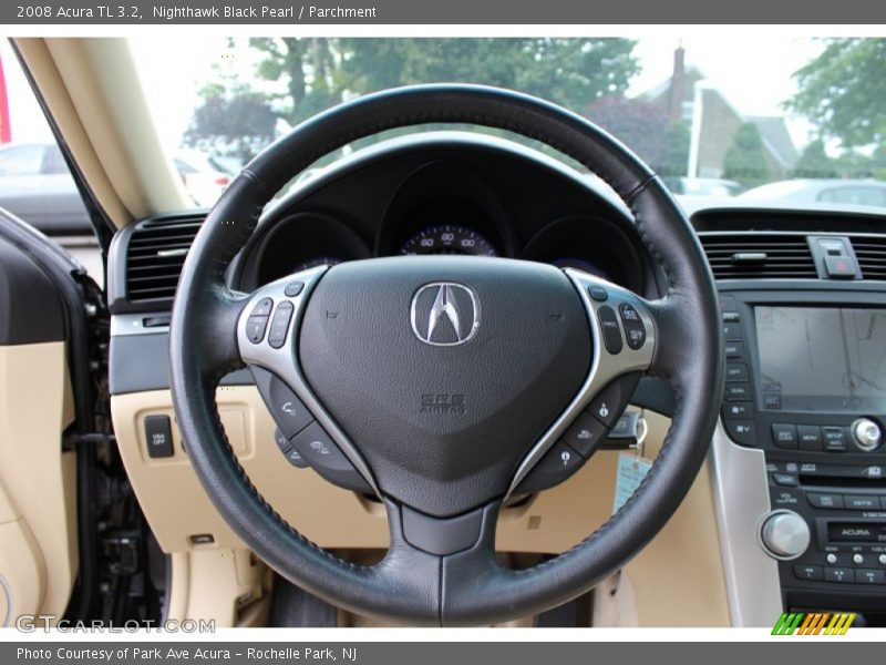 Nighthawk Black Pearl / Parchment 2008 Acura TL 3.2