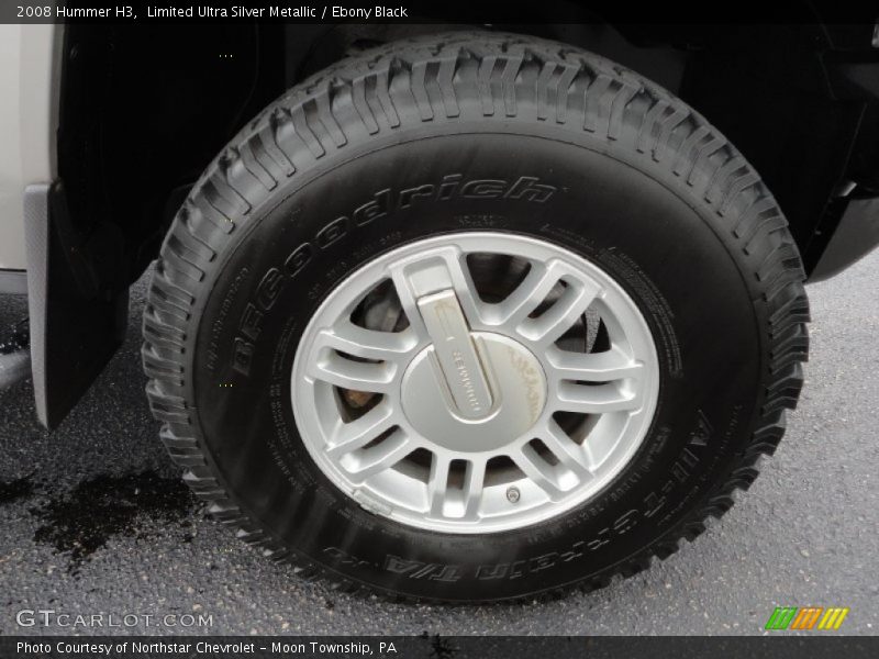 Limited Ultra Silver Metallic / Ebony Black 2008 Hummer H3