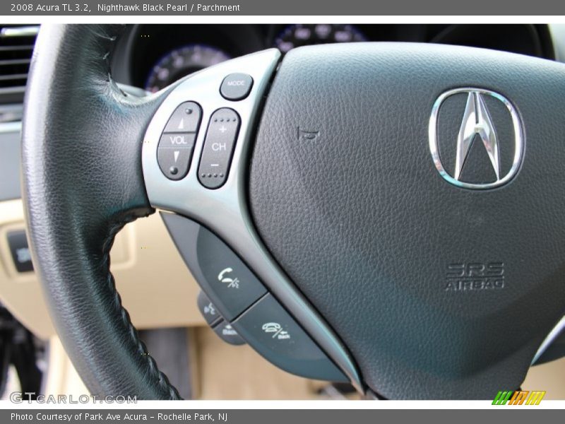 Nighthawk Black Pearl / Parchment 2008 Acura TL 3.2