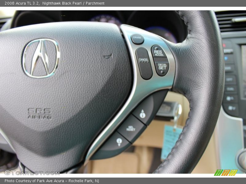 Nighthawk Black Pearl / Parchment 2008 Acura TL 3.2