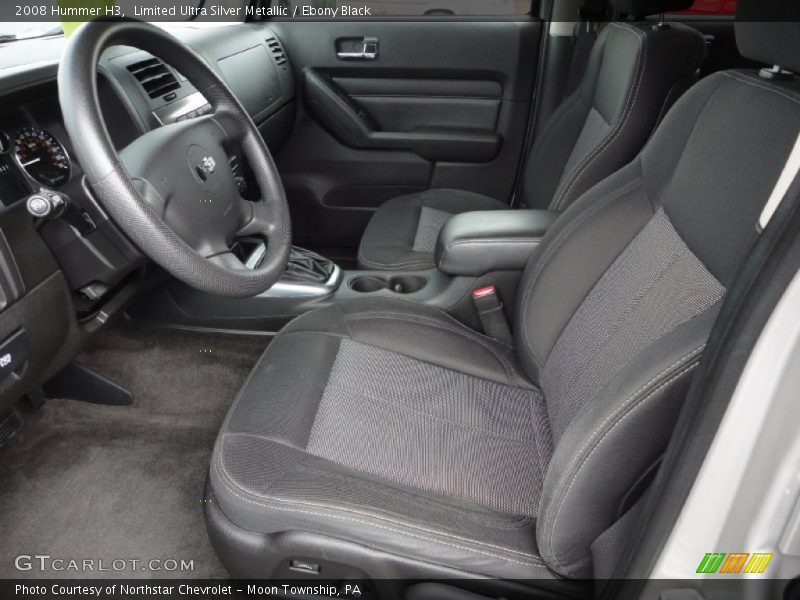 Limited Ultra Silver Metallic / Ebony Black 2008 Hummer H3