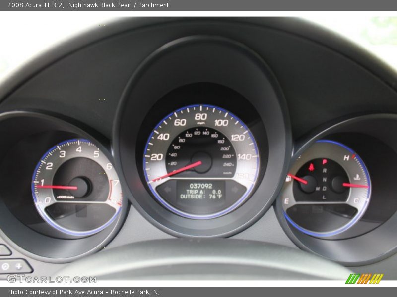 Nighthawk Black Pearl / Parchment 2008 Acura TL 3.2