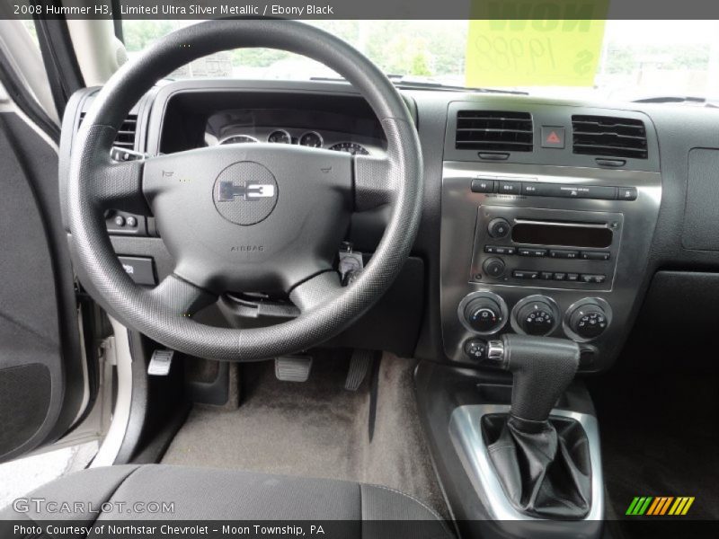 Limited Ultra Silver Metallic / Ebony Black 2008 Hummer H3