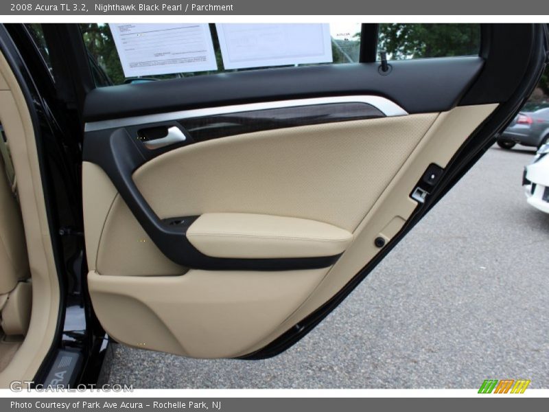 Nighthawk Black Pearl / Parchment 2008 Acura TL 3.2