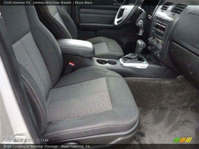 Limited Ultra Silver Metallic / Ebony Black 2008 Hummer H3