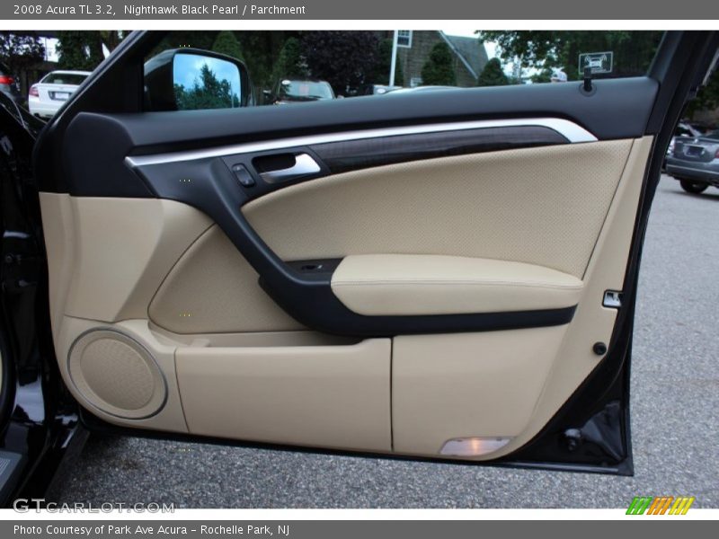 Nighthawk Black Pearl / Parchment 2008 Acura TL 3.2