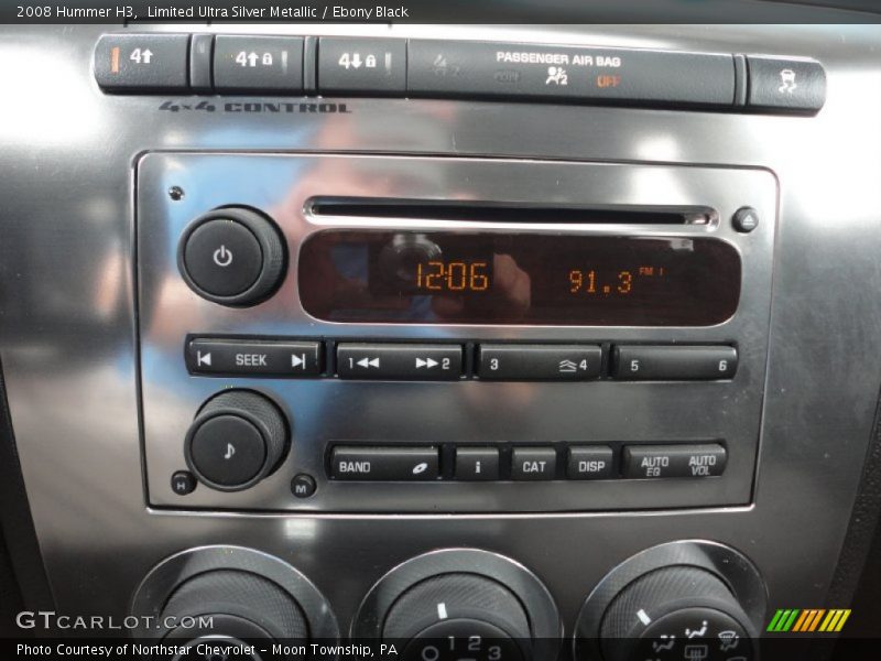 Limited Ultra Silver Metallic / Ebony Black 2008 Hummer H3
