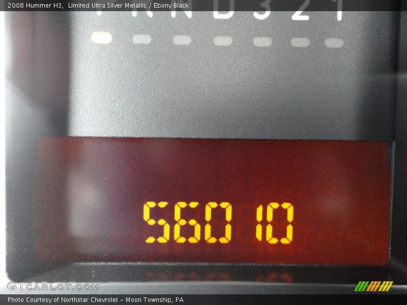 Limited Ultra Silver Metallic / Ebony Black 2008 Hummer H3