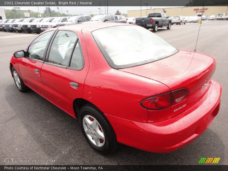  2001 Cavalier Sedan Bright Red