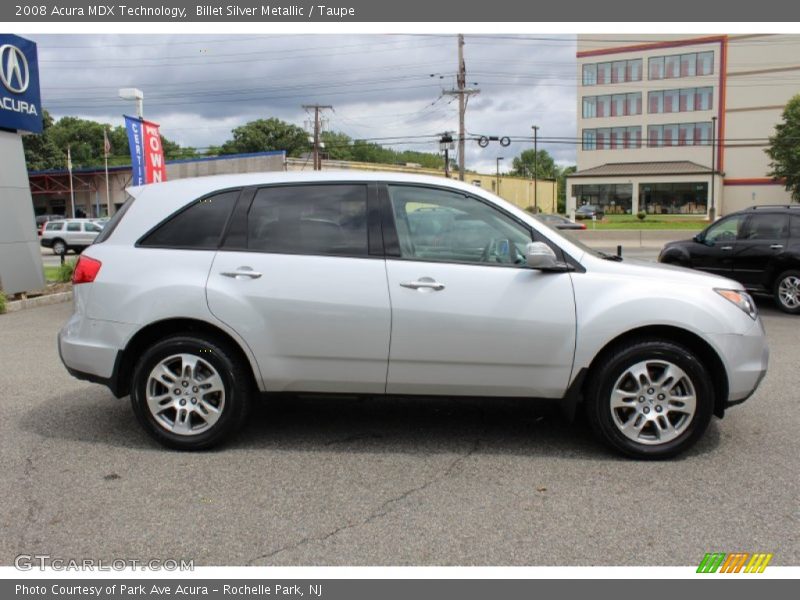 Billet Silver Metallic / Taupe 2008 Acura MDX Technology