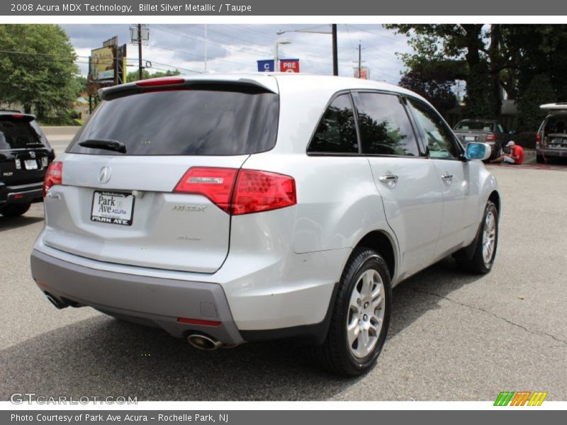 Billet Silver Metallic / Taupe 2008 Acura MDX Technology