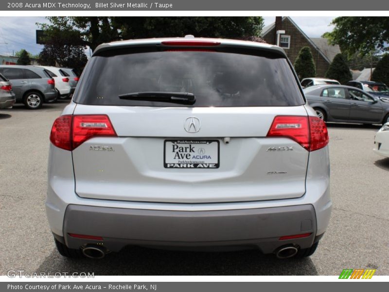 Billet Silver Metallic / Taupe 2008 Acura MDX Technology