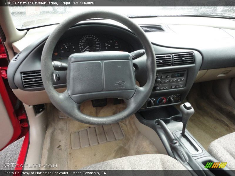 Dashboard of 2001 Cavalier Sedan