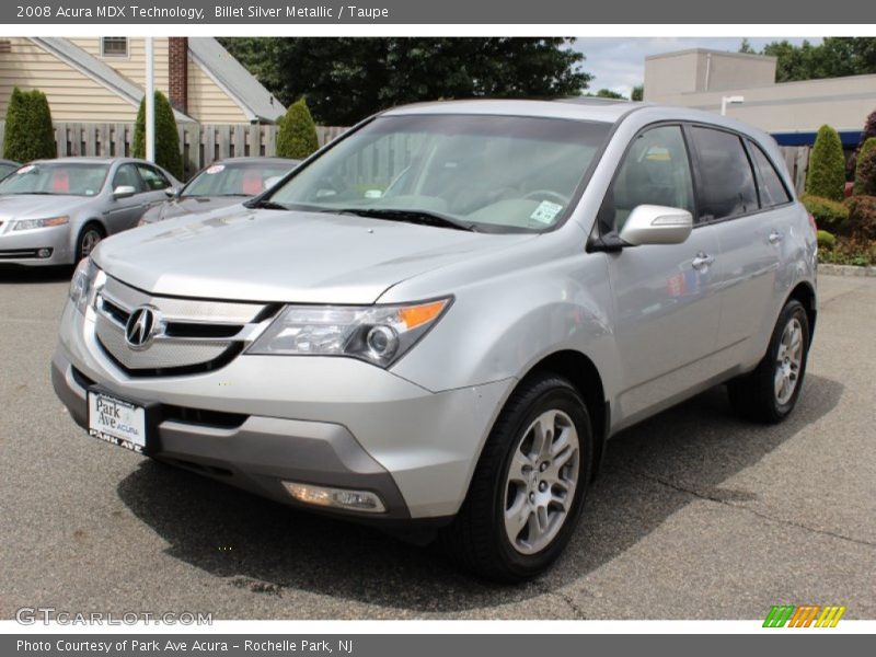 Billet Silver Metallic / Taupe 2008 Acura MDX Technology