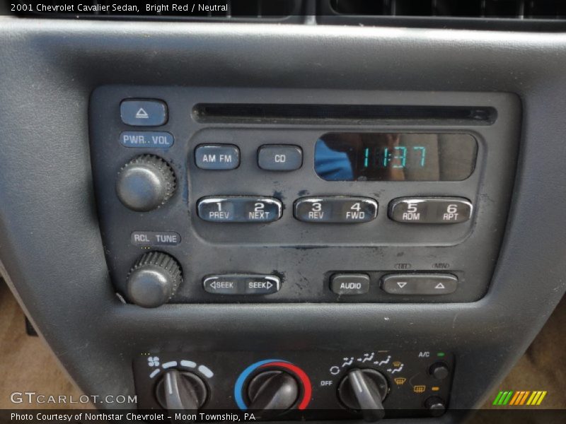 Audio System of 2001 Cavalier Sedan