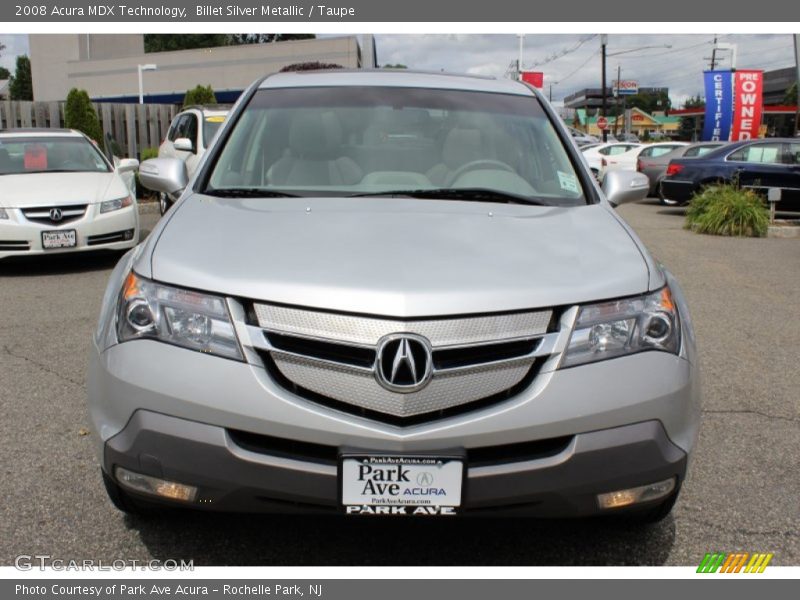 Billet Silver Metallic / Taupe 2008 Acura MDX Technology