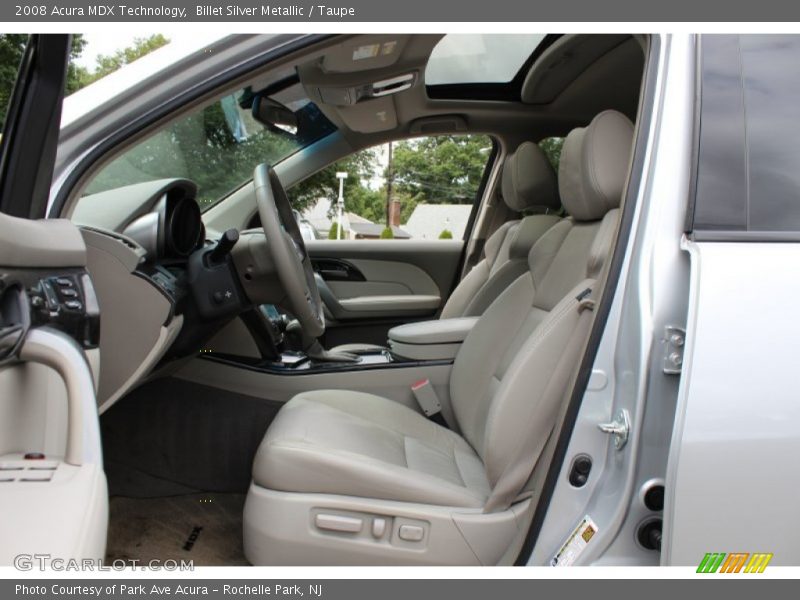 Billet Silver Metallic / Taupe 2008 Acura MDX Technology