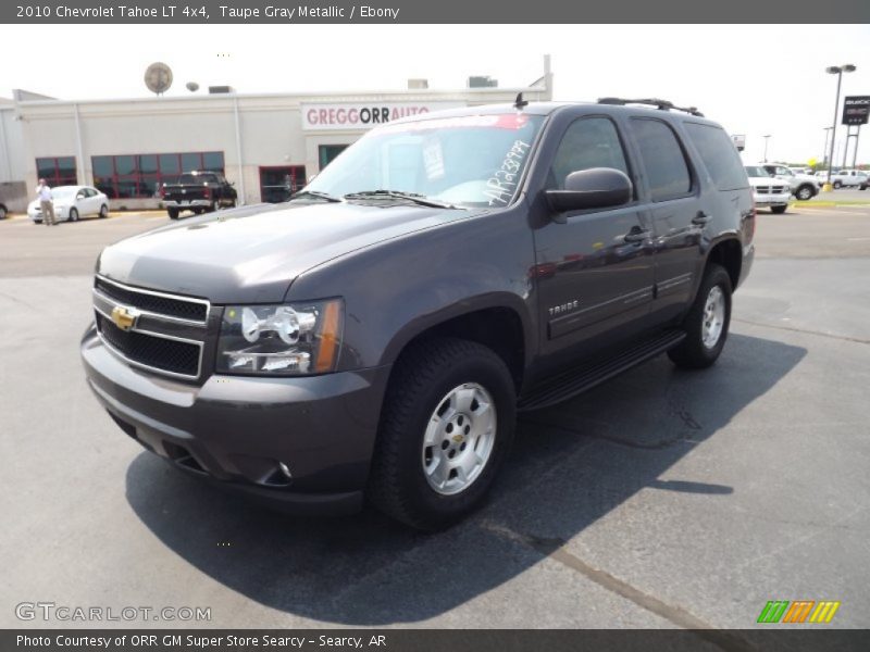 Taupe Gray Metallic / Ebony 2010 Chevrolet Tahoe LT 4x4