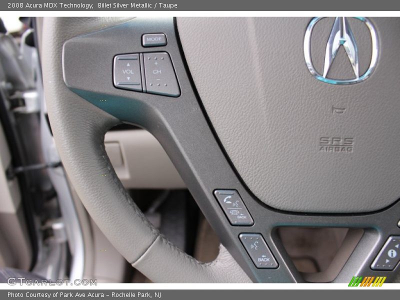 Billet Silver Metallic / Taupe 2008 Acura MDX Technology