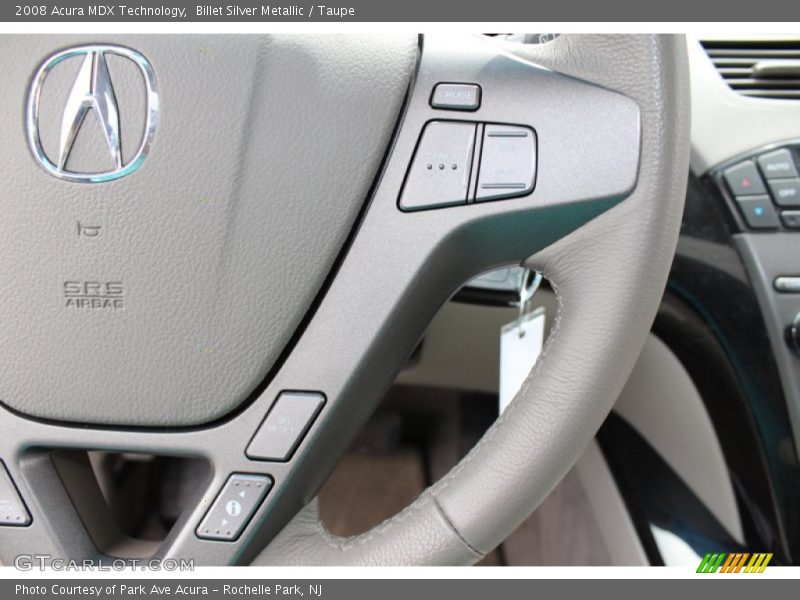 Billet Silver Metallic / Taupe 2008 Acura MDX Technology