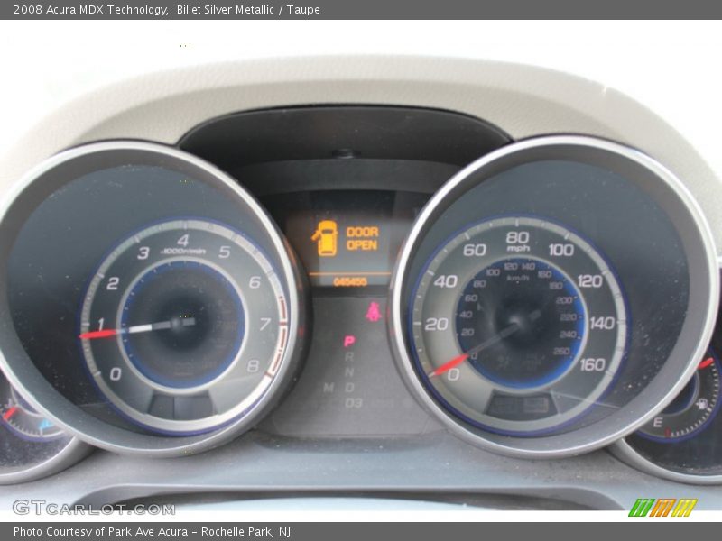 Billet Silver Metallic / Taupe 2008 Acura MDX Technology