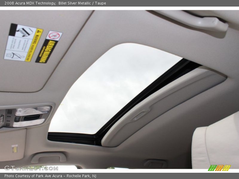 Billet Silver Metallic / Taupe 2008 Acura MDX Technology