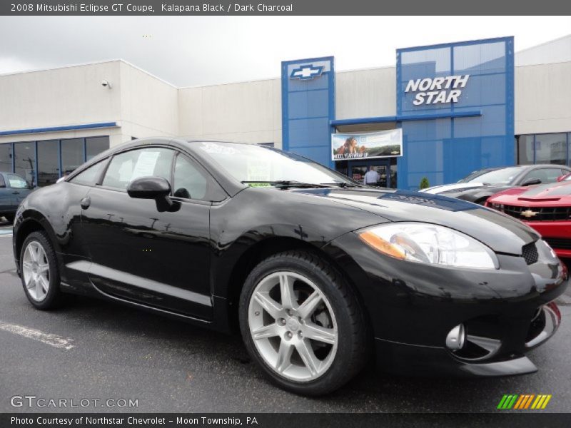 Kalapana Black / Dark Charcoal 2008 Mitsubishi Eclipse GT Coupe